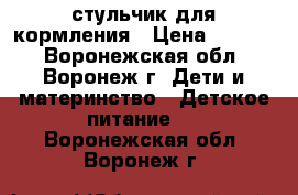 стульчик для кормления › Цена ­ 1 800 - Воронежская обл., Воронеж г. Дети и материнство » Детское питание   . Воронежская обл.,Воронеж г.